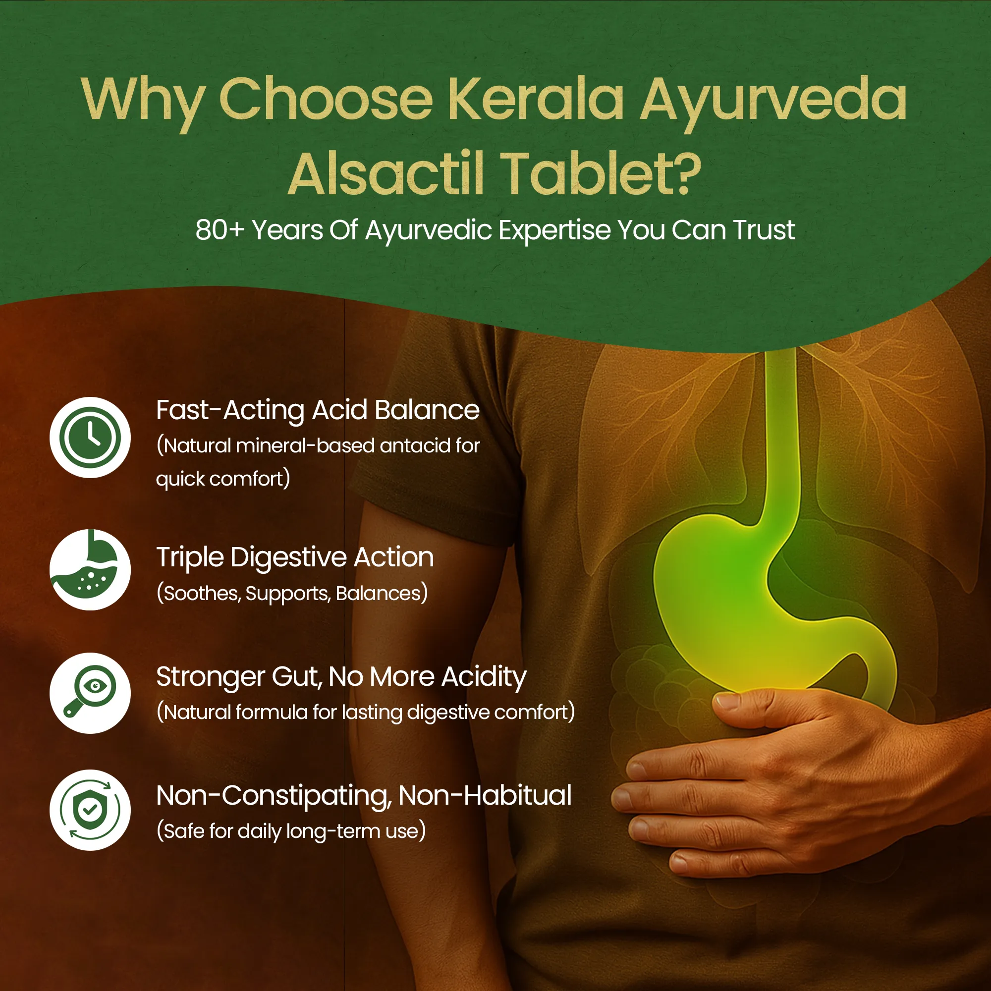 Alsactil Tablet for Acidity Comfort, Heartburn Support & Gut Health - Image 4