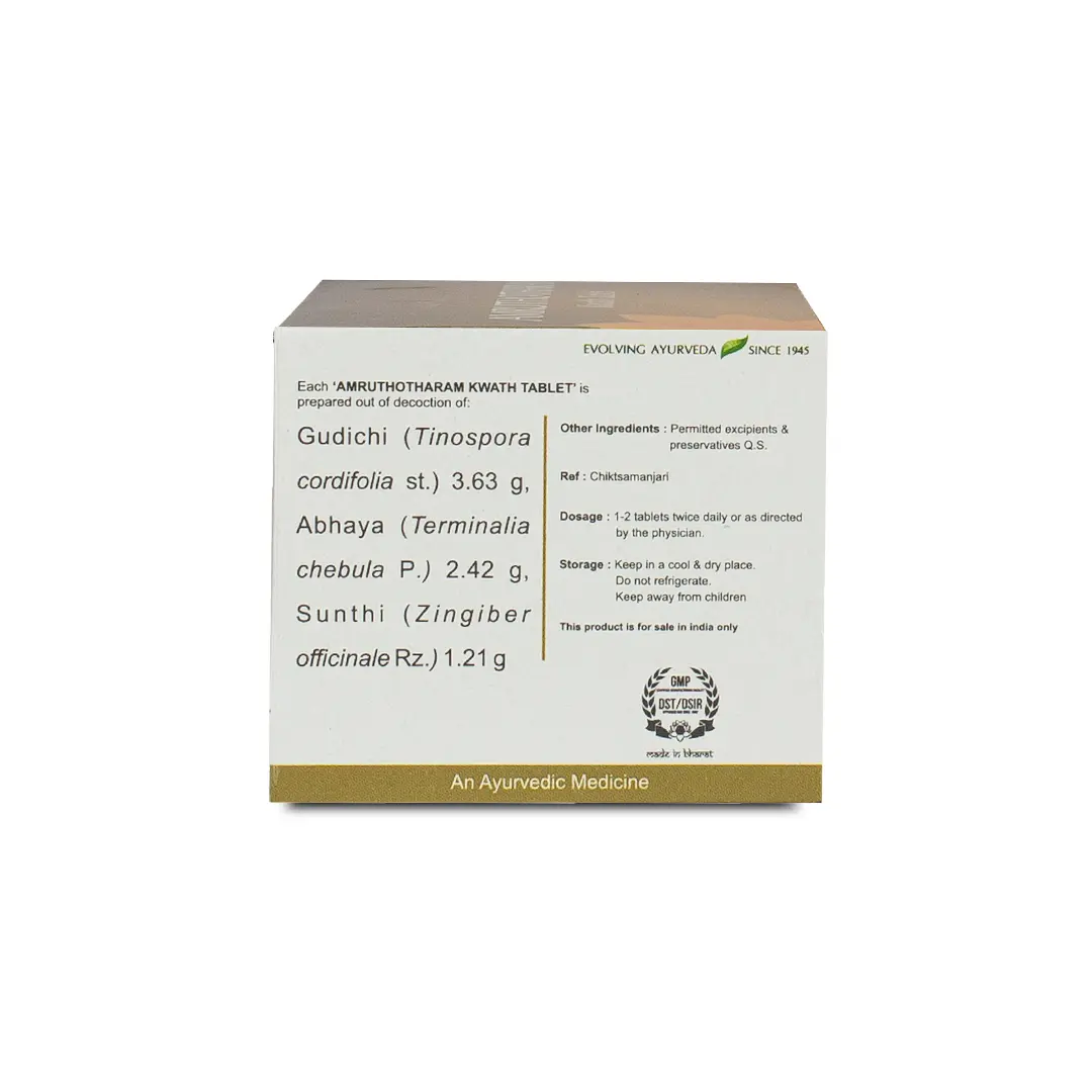 Amruthotharam Kwath Tablet (100 Nos) - Image 3