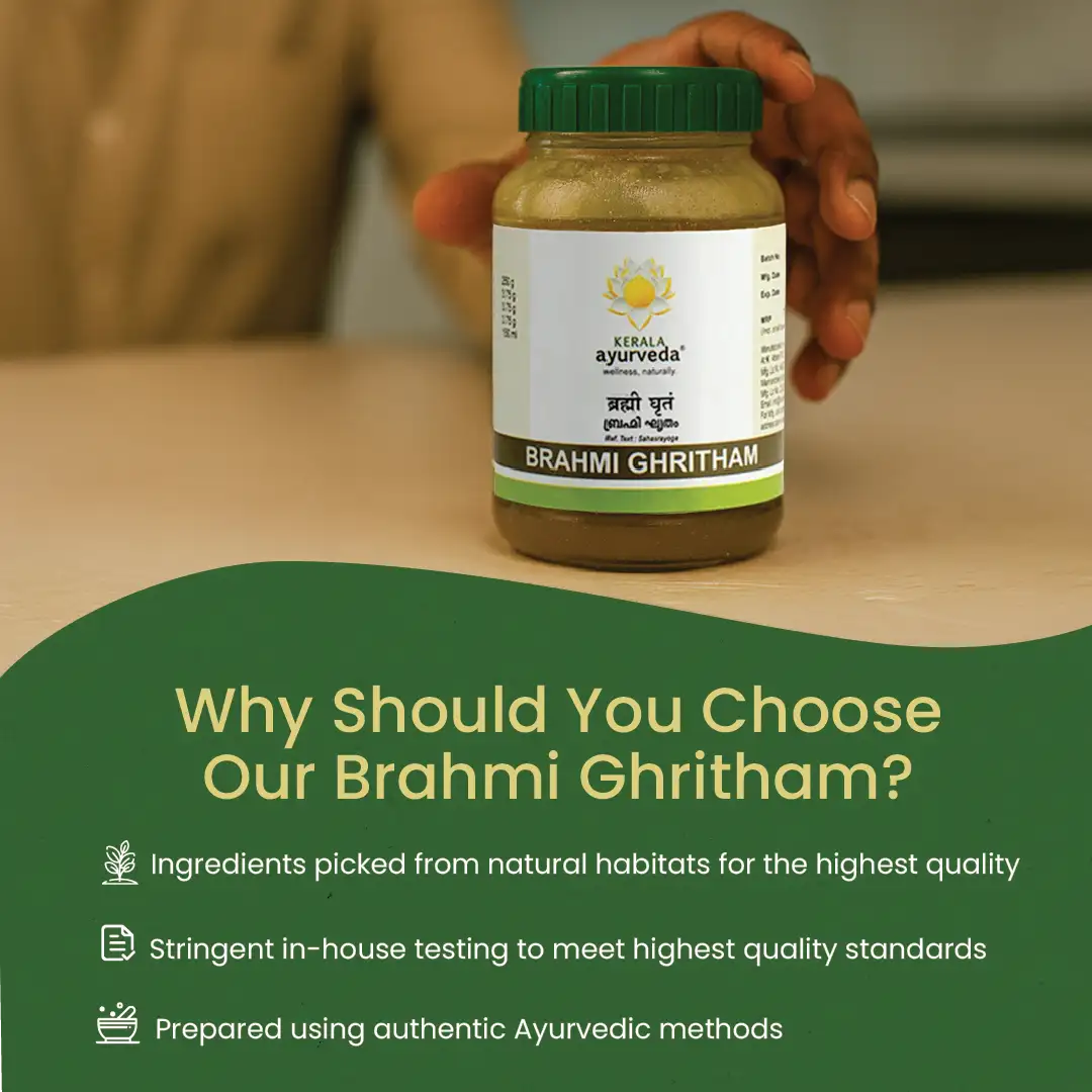 Brahmi Ghritham for Memory, Concentration & Brain Health - Image 6