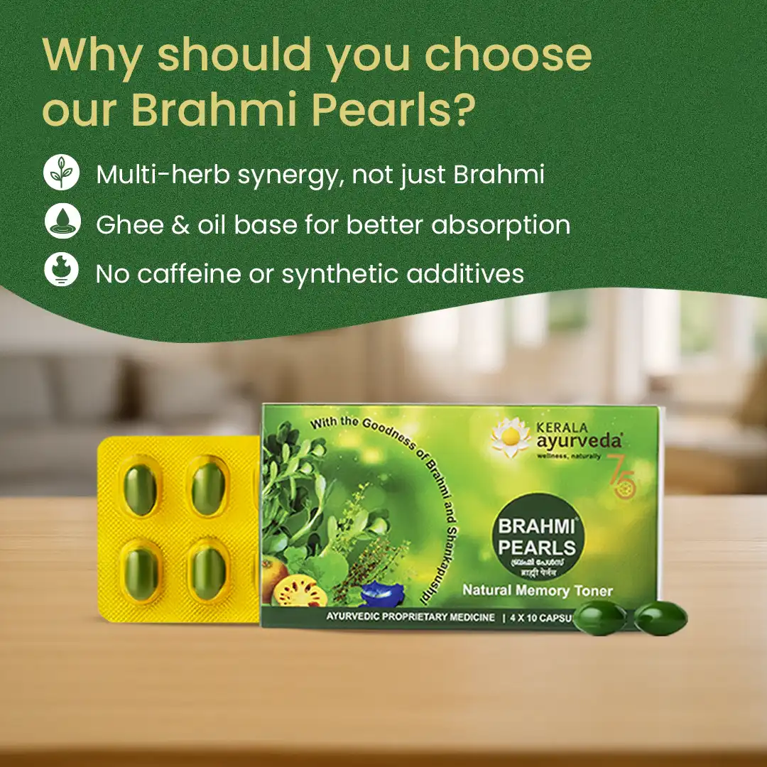 Brahmi Pearls for Memory, Focus, Mental Clarity & Stress Relief - Image 7