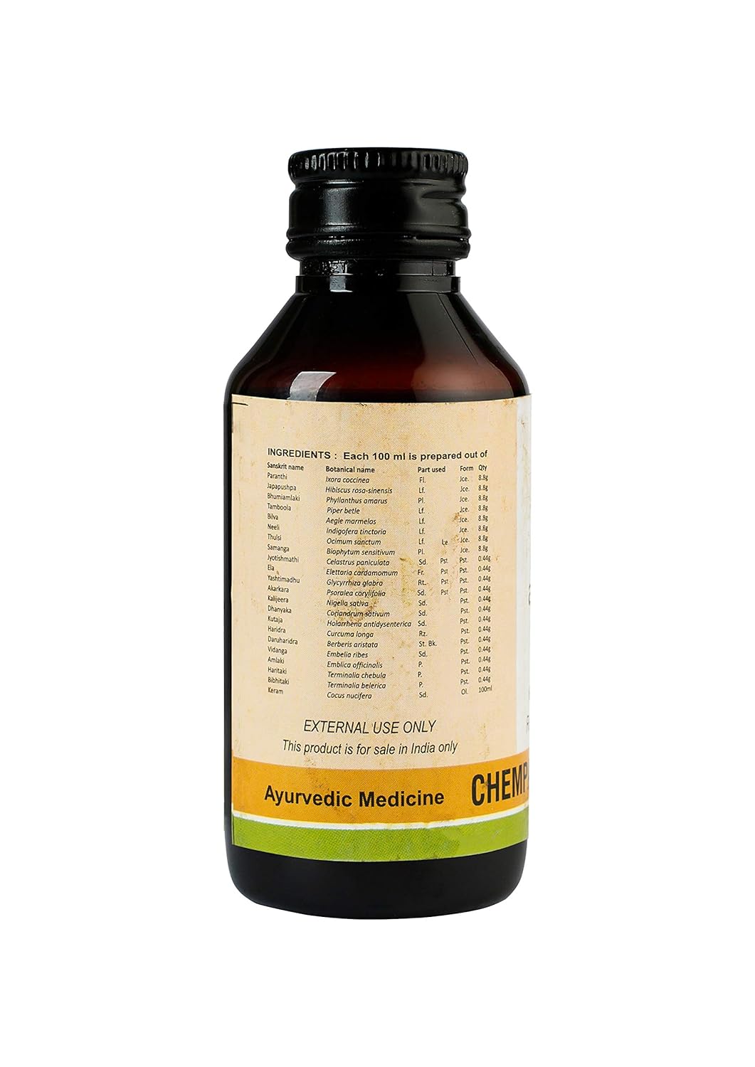 Chemparathyadi Keram (Oil-100 Ml) - Image 2