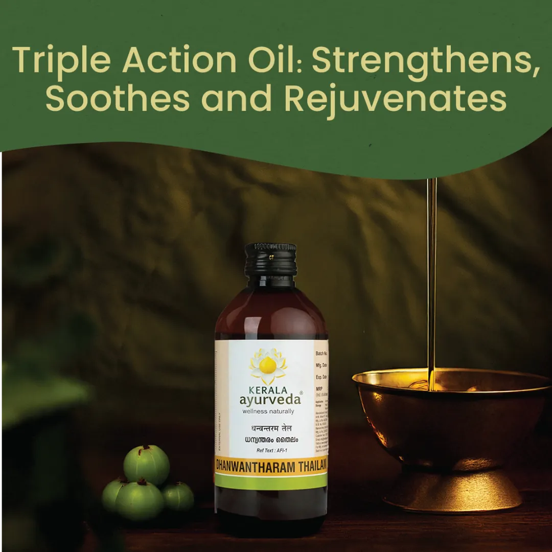 Dhanwantharam Thailam for Muscle Strength, Pregnancy Care & Postnatal Massage Support - Image 2