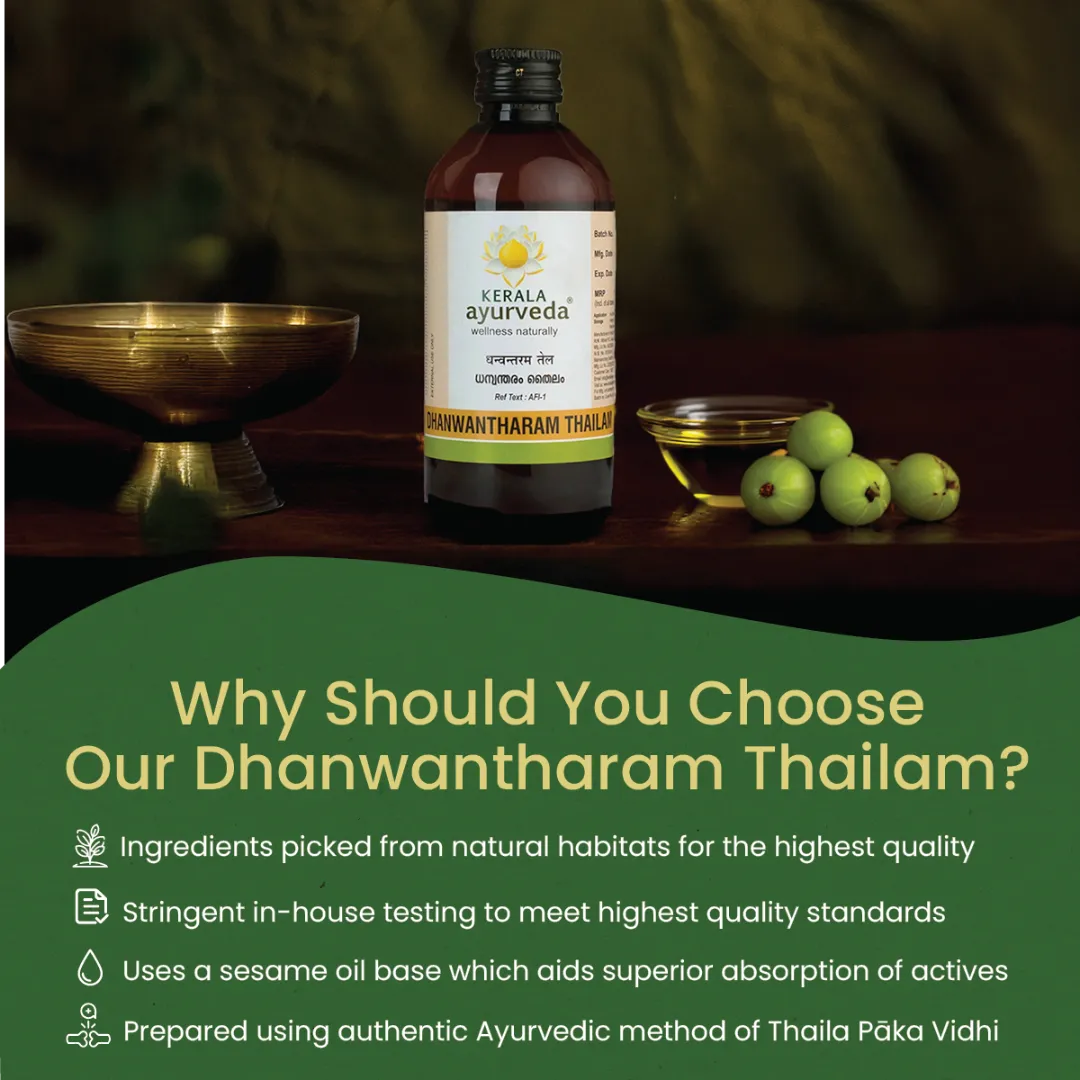 Dhanwantharam Thailam for Muscle Strength, Pregnancy Care & Postnatal Massage Support - Image 5