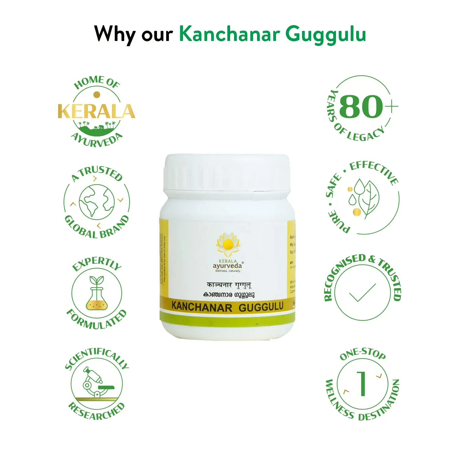 Kanchanar Guggulu (60 Nos) - Image 4