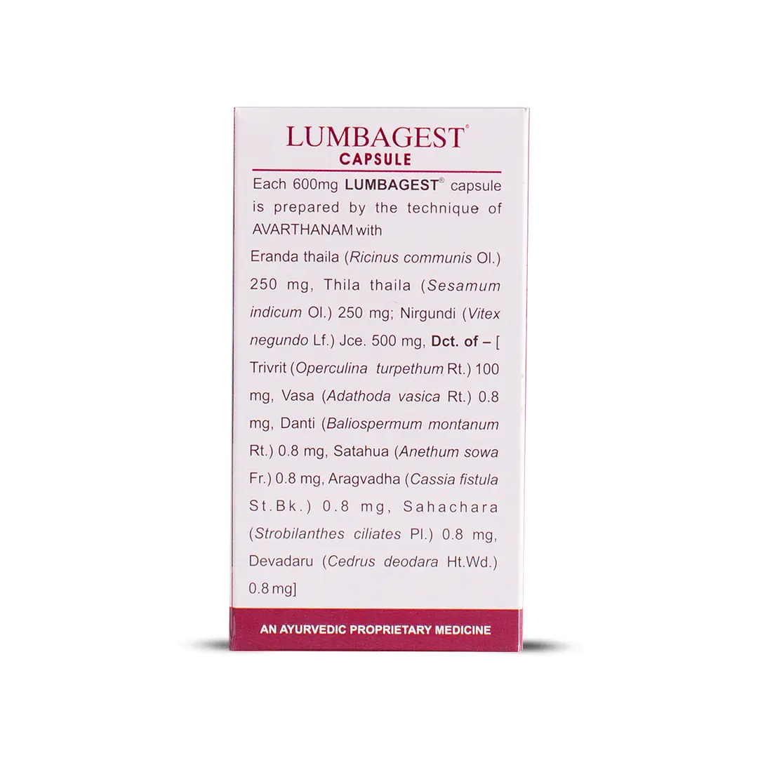 Lumbagest Capsule (100 Nos) - Image 2