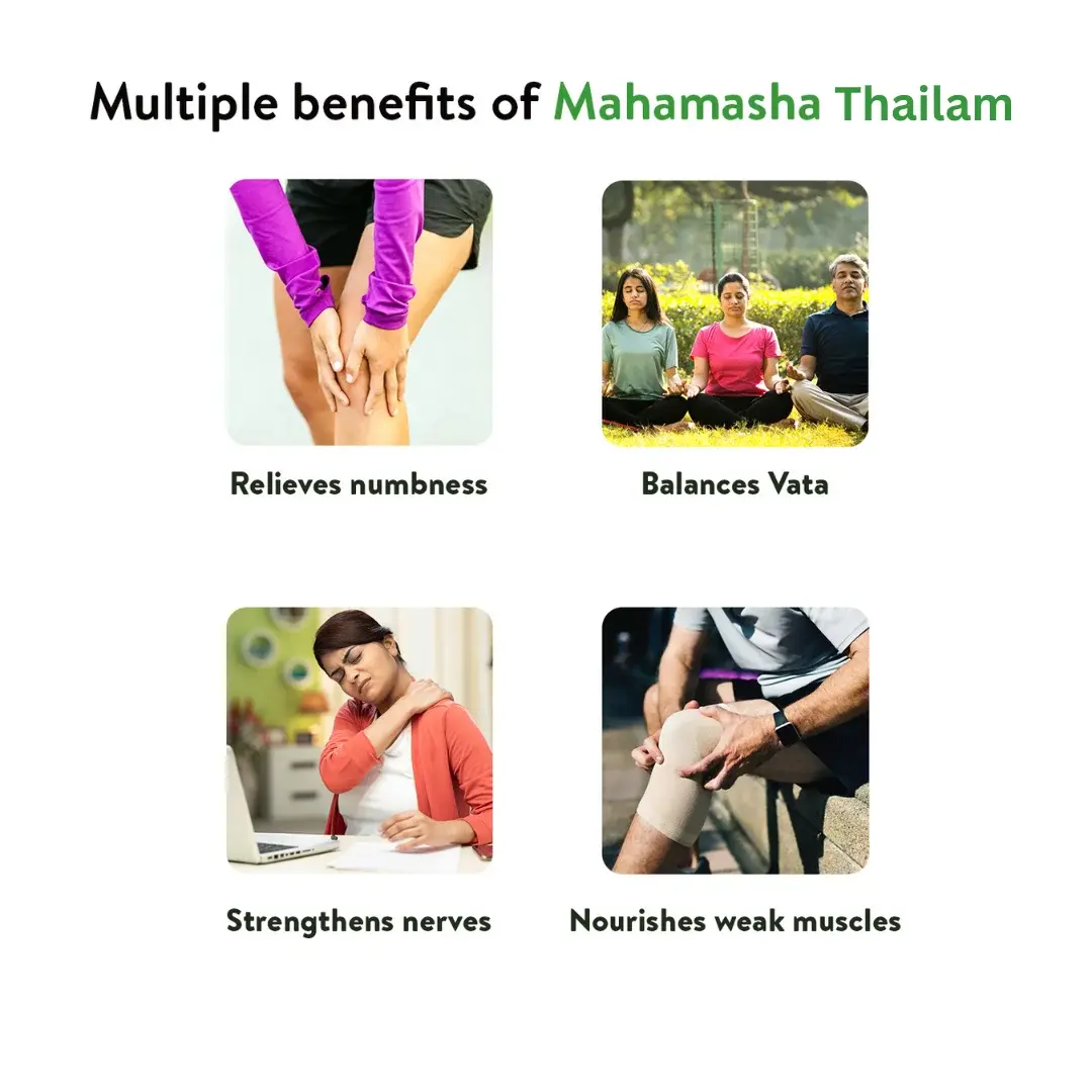 Mahamasha Thailam (Oil - 200 Ml) - Image 2