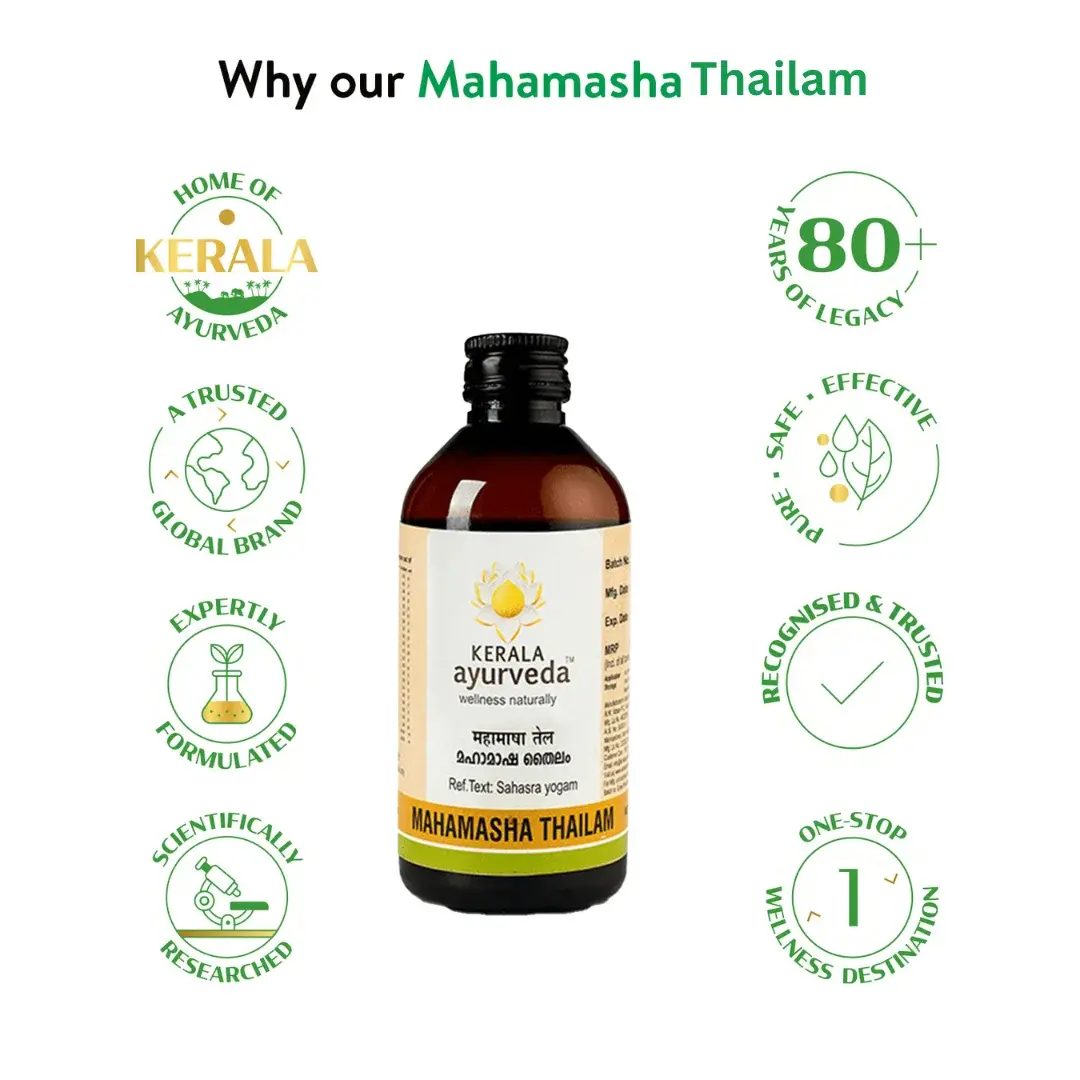 Mahamasha Thailam (Oil - 200 Ml) - Image 4