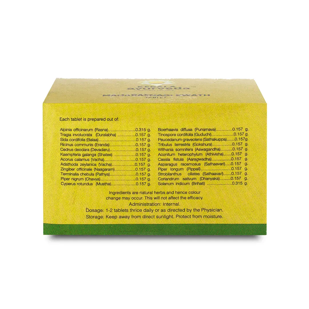 Maharasnadi Kwath Tablet (100 Nos) - Image 3