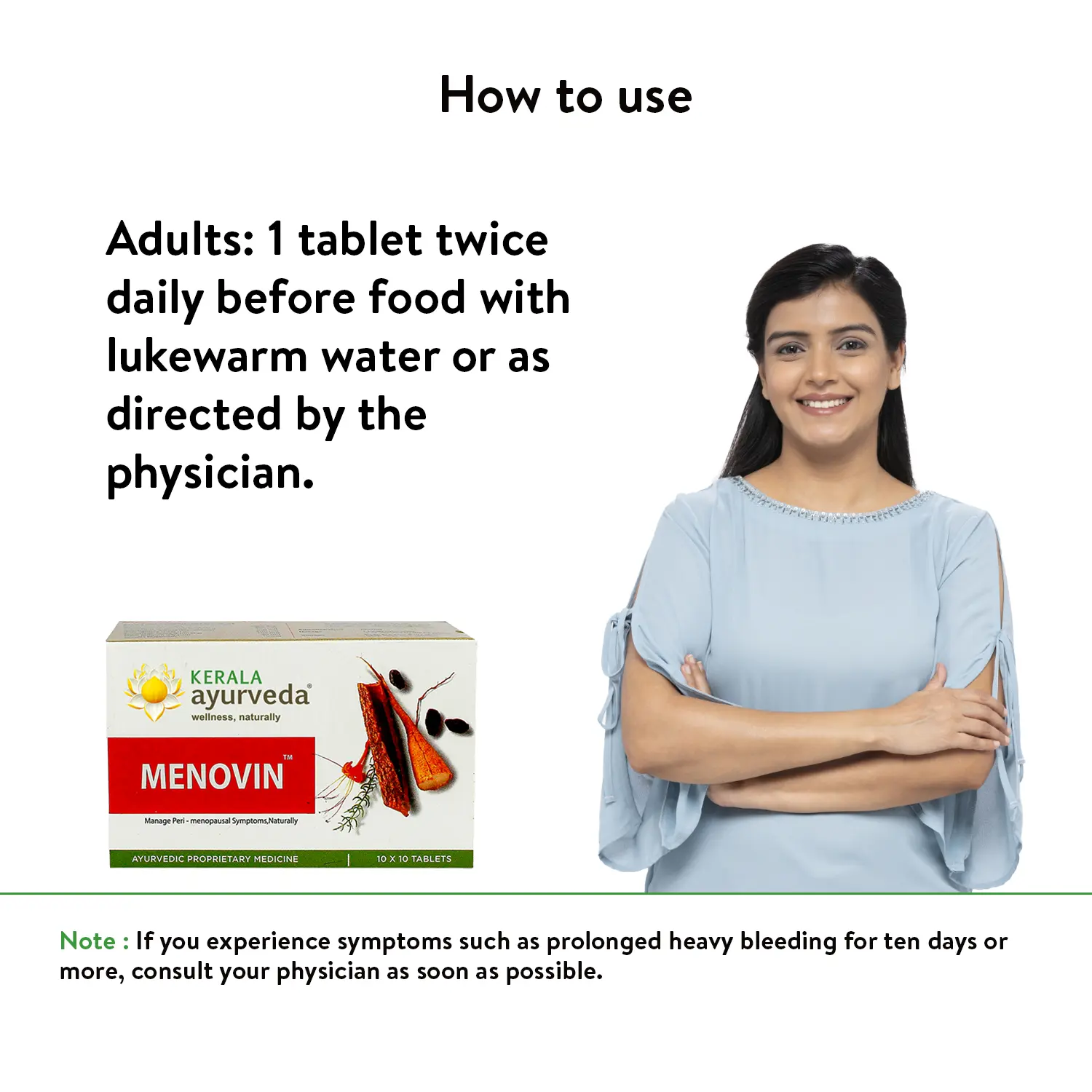 Menovin Tablet for Menopause Wellness & Hormonal Balance Support - Image 3