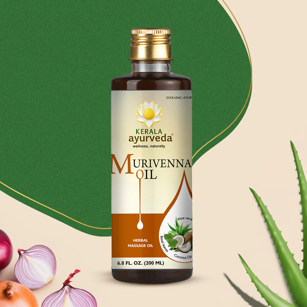 Murivenna Thailam Ayurvedic First-Aid Oil for cuts, bruises, Muscle Comfort & Joint Support