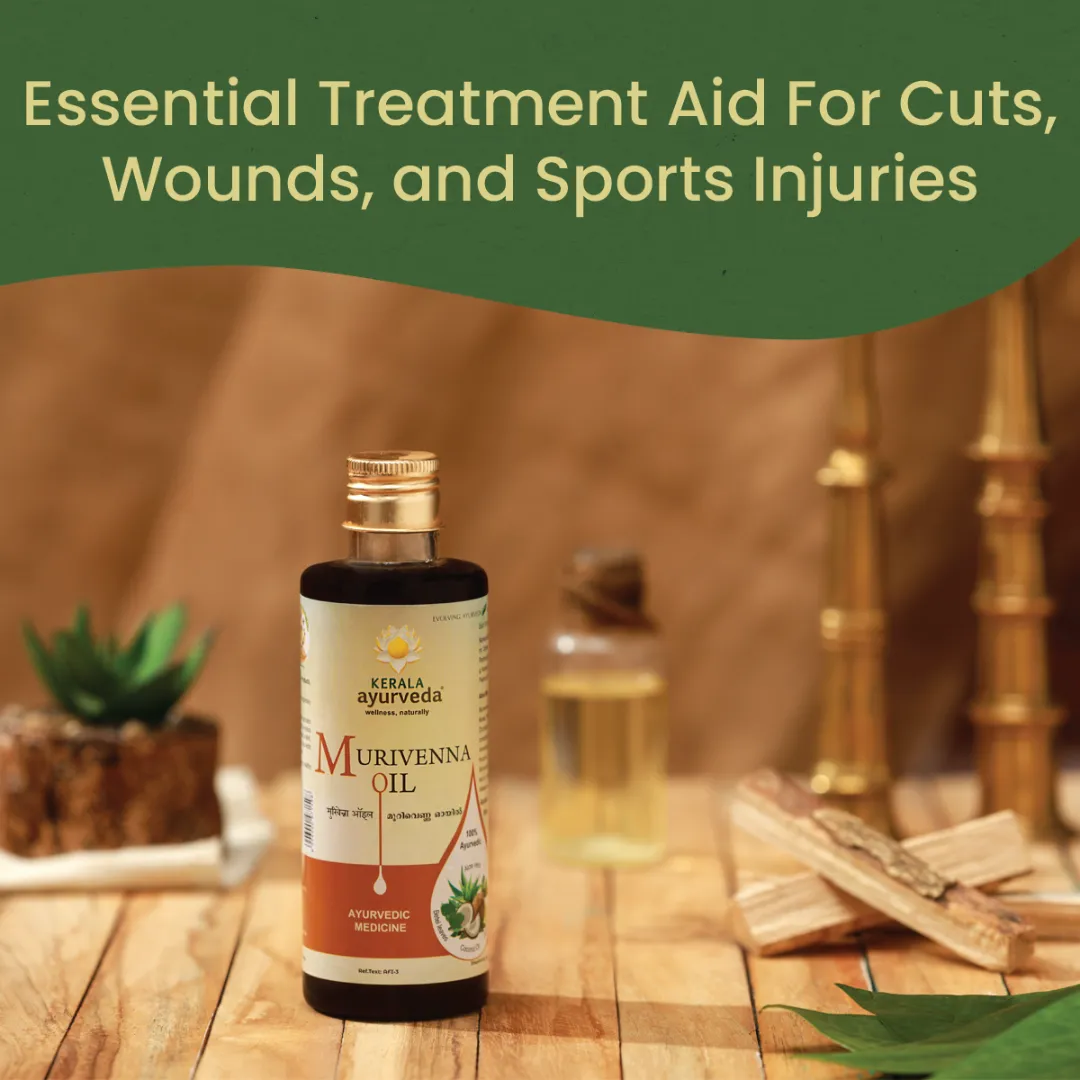 Murivenna Thailam Ayurvedic First-Aid Oil for cuts, bruises, Muscle Comfort & Joint Support - Image 2