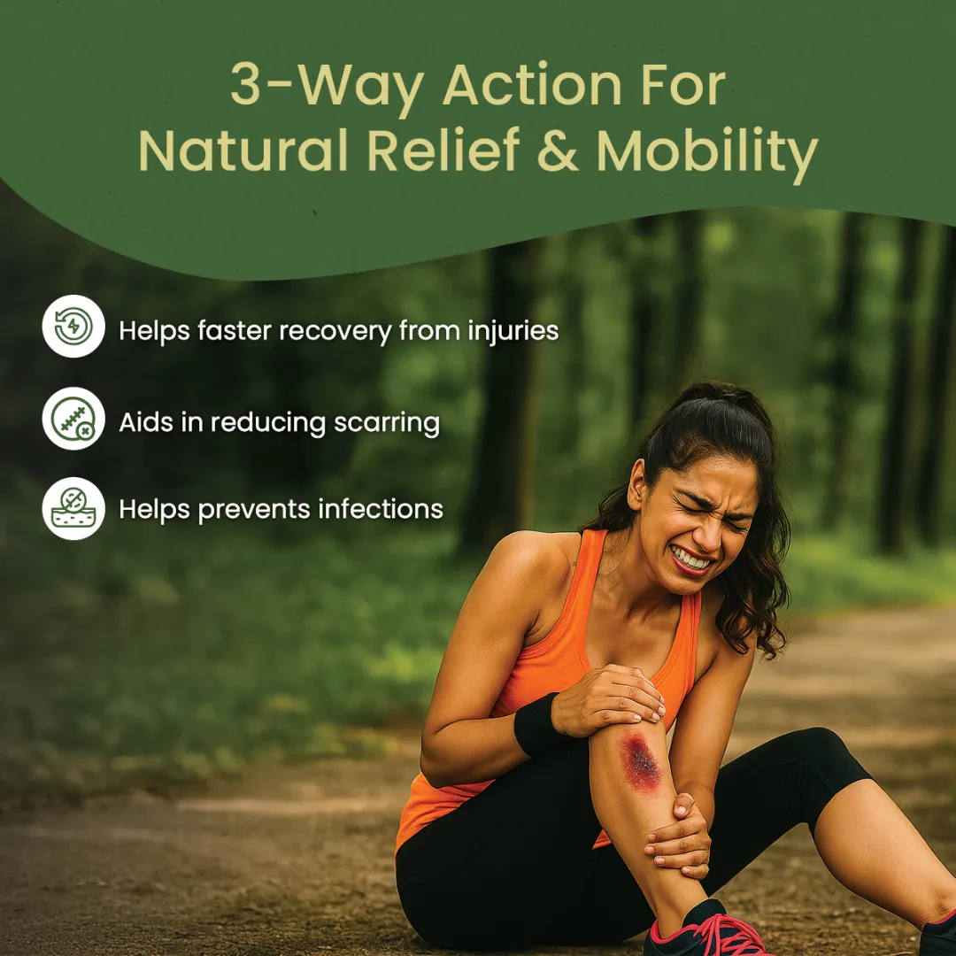 Murivenna Thailam Ayurvedic First-Aid Oil for cuts, bruises, Muscle Comfort & Joint Support - Image 3