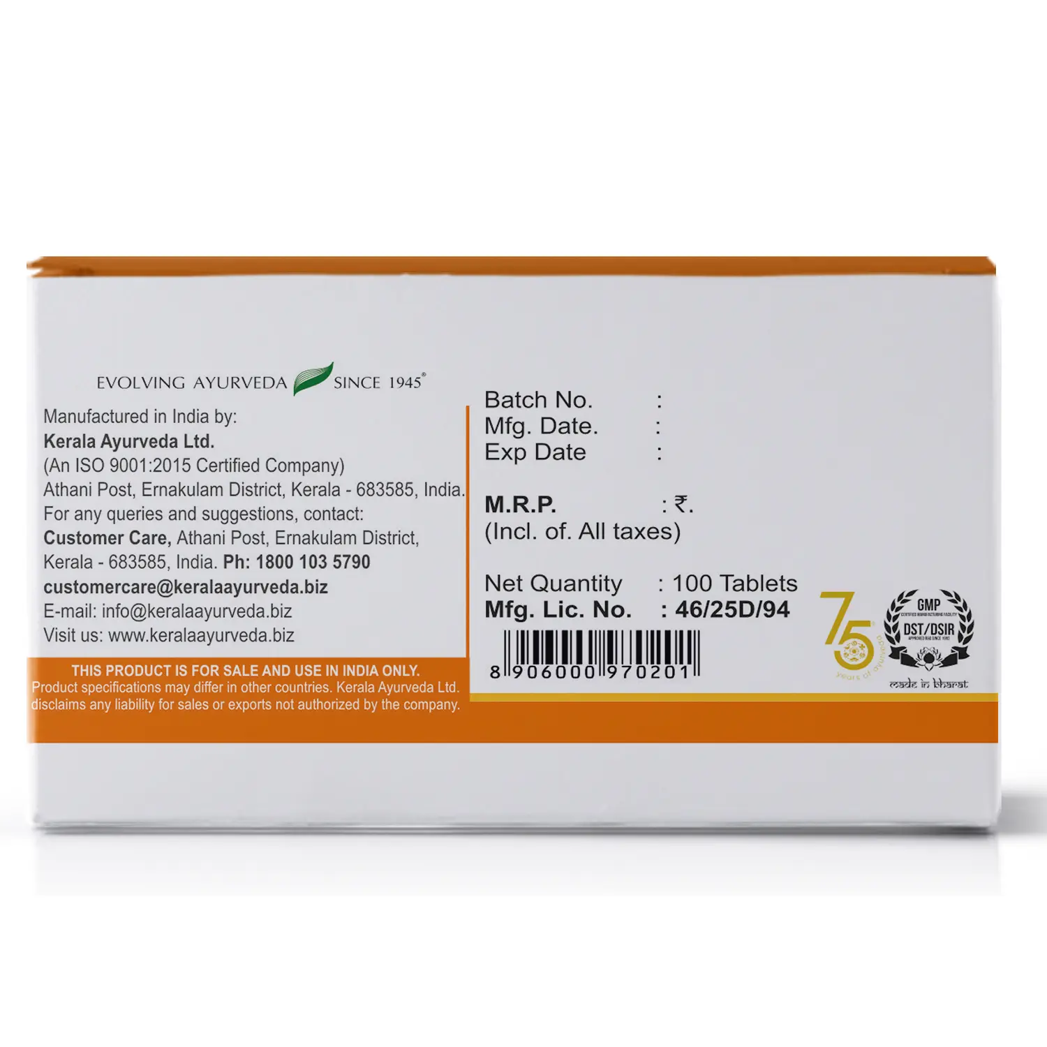 Normact Tablet (100 Nos) - Image 2