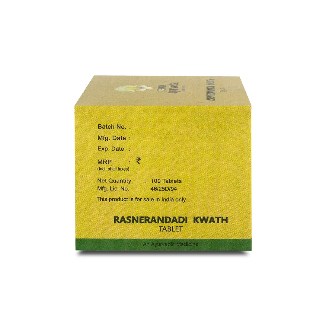 Rasnerandadi Kwath Tablet (100 Nos) - Image 3