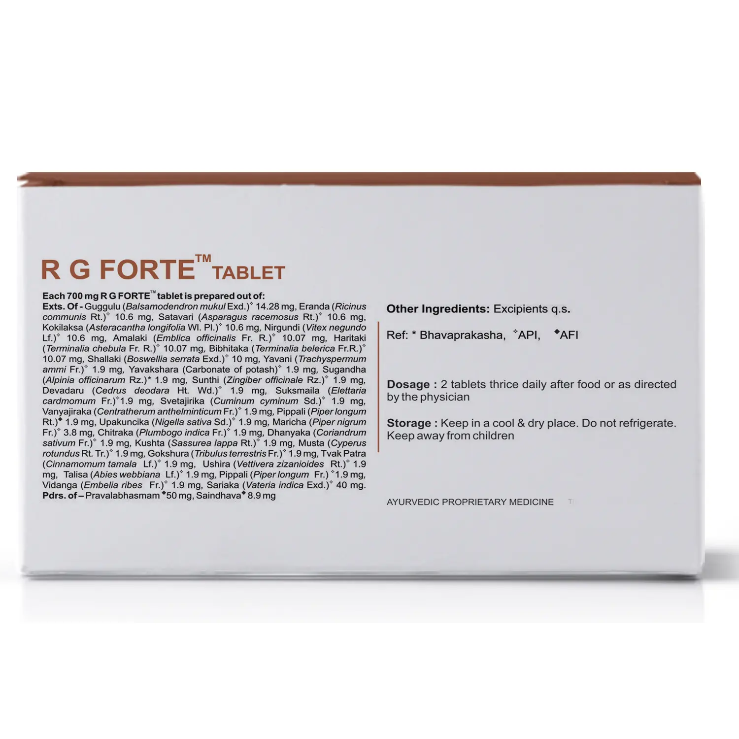 Rg Forte Tablet (100 Nos) - Image 3