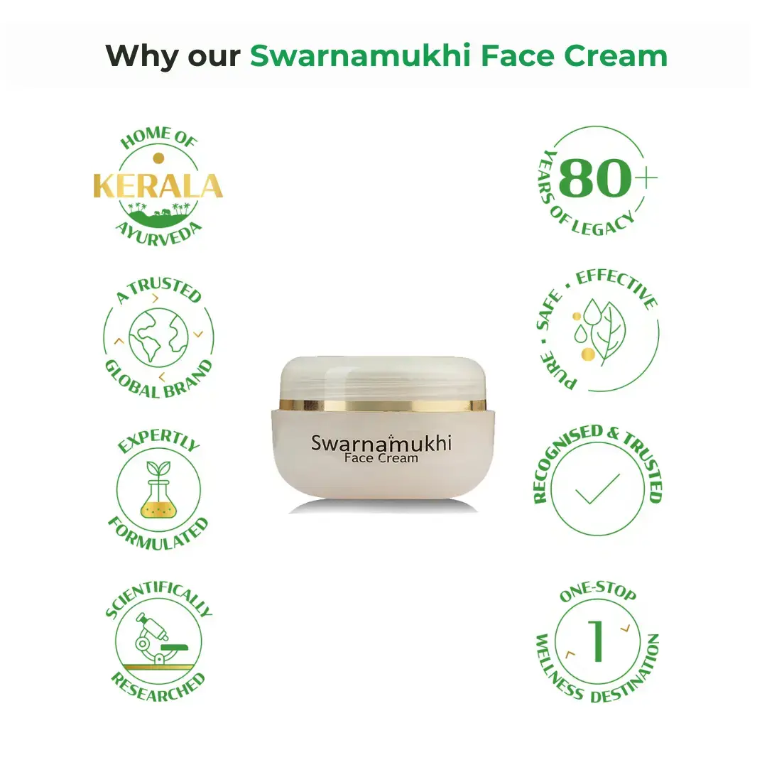 Swarnamukhi Face Cream for Natural Glow, Pigmentation Care & Reduced Appearance of Dark Spots - Image 5