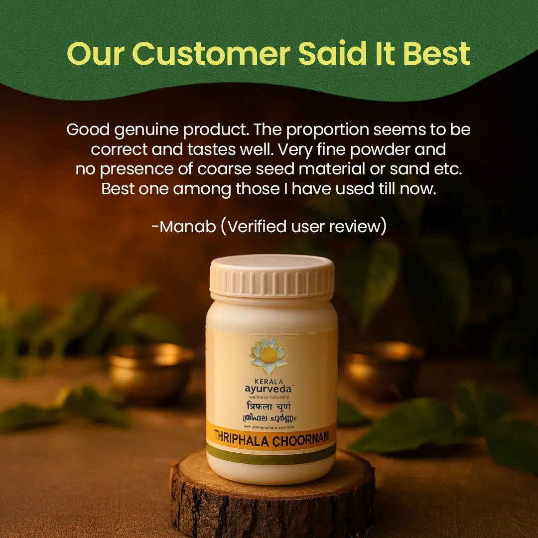 Triphala Choornam for Digestive Wellness, Gut Health & Bowel Regularity - Image 6