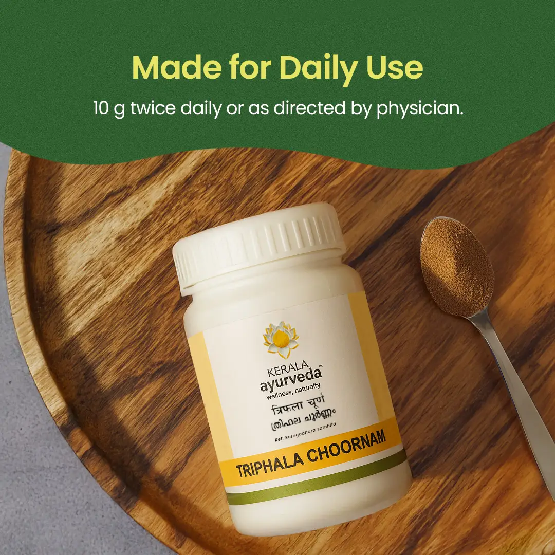 Triphala Choornam for Digestive Wellness, Gut Health & Bowel Regularity - Image 7