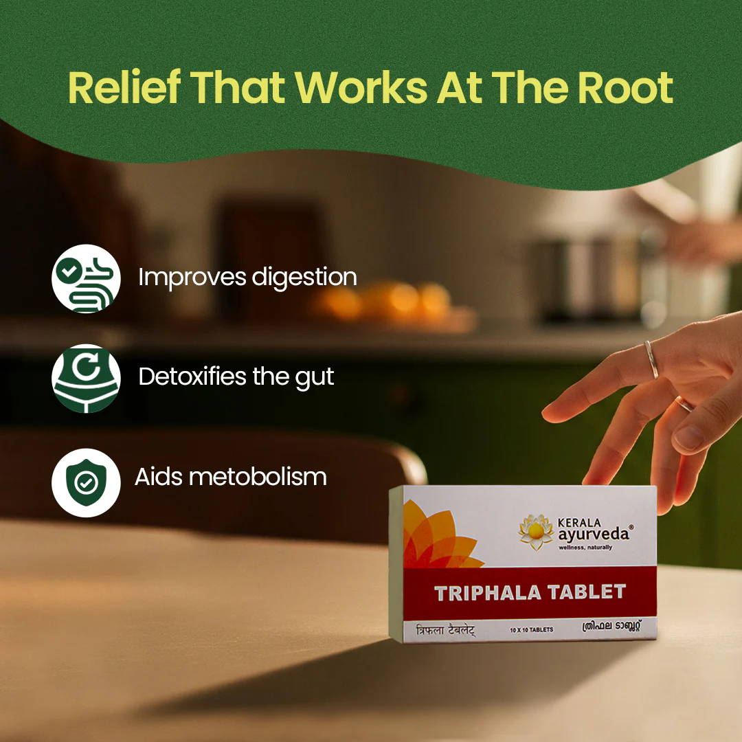 Triphala Tablets for Bowel Regularity, Gut Health & Better Digestion - Image 3