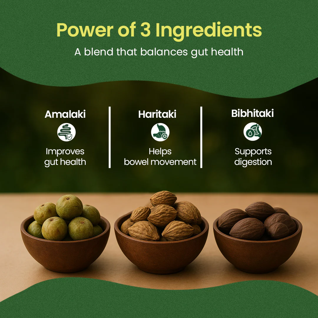 Triphala Tablets for Bowel Regularity, Gut Health & Better Digestion - Image 4